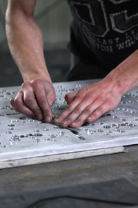 Formenbau für die Tiefziehmaschine